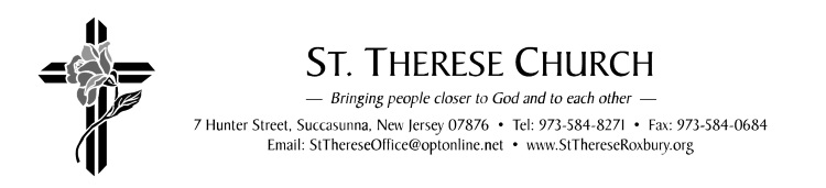 St. Therese Catholic Church logo